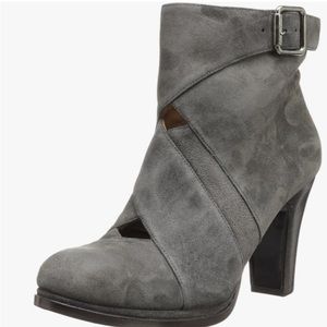 Chie Mihara Suede Bebeto Cutout Booties
